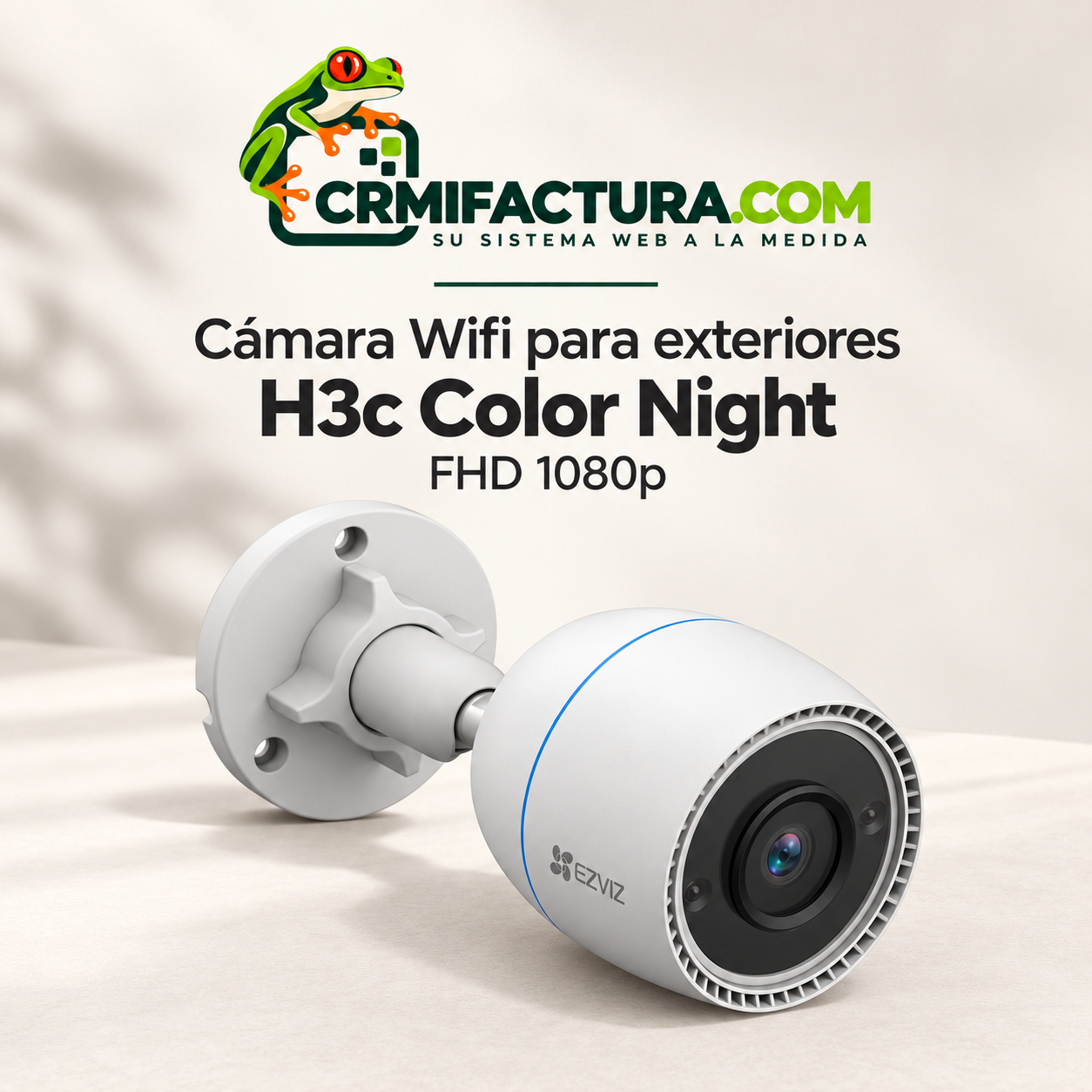 Cámara Wifi para exteriores H3c EVI-CS-H3C-R100-1K2WFL